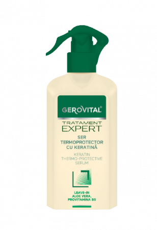 Prieteni buni... - Gerovital Tratament Expert Ser termoprotector cu keratina, 150 ml