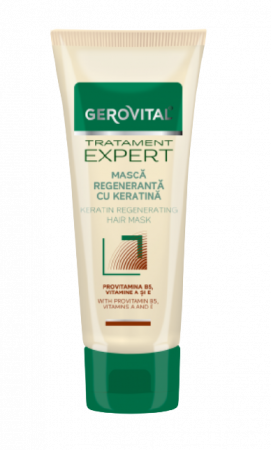 Prieteni buni... - Gerovital Tratament Expert Masca regeneranta cu keratina, 150 ml