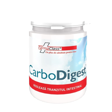 Multivitamine si minerale adulti - Carbodigest 120 capsule Farma Class