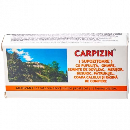 PRODUSE - Carpizin, 10 supozitoare