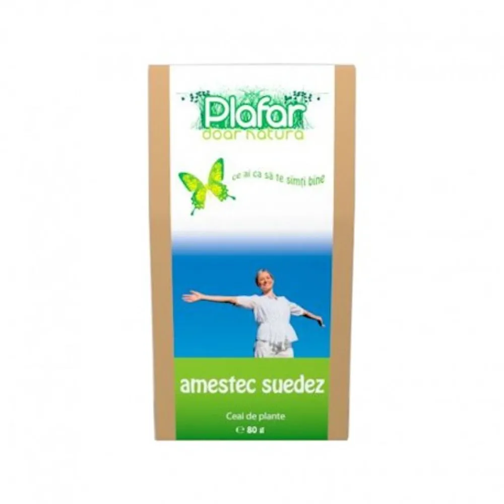 Dieta si wellness - Ceai Amestec Plante Bitter X 80 g Plafar