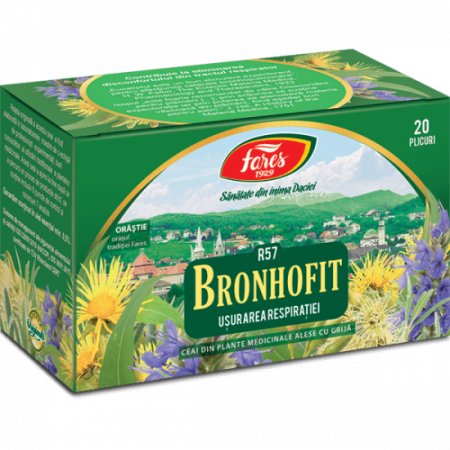 Ceaiuri - Ceai Bronhofit, 20 plicuri Fares