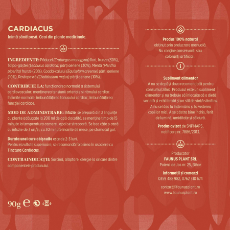 Ceai Cardiacus 90g [5]