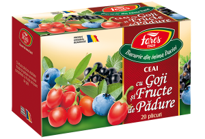 Altele - Aromfruct Ceai Goji si Fructe de padure, 20 plicuri