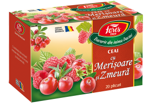 Oferte și reduceri - Ceai Merisoare si Zmeura, 20 plicuri