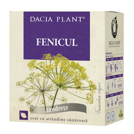 Dieta Si Wellness - Ceai de fenicul Dacia Plant 50 g