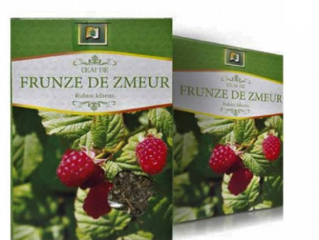 PRODUSE - Ceai Frunze de Zmeur, 50 g