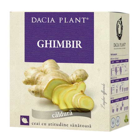 Ceaiuri - Ceai de ghimbir Dacia Plant 50 g