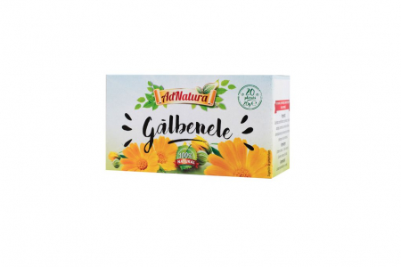 Digestie și metabolism - Ceai de gălbenele, 20 plicuri