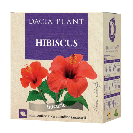 Ceaiuri - Ceai de Hibiscus 50 g Dacia Plant