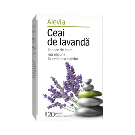 Digestie și metabolism - Ceai de lavanda, 20 plicuri