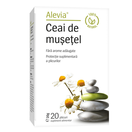 Suplimente alimentare - Ceai de Musetel - 20 plicuri