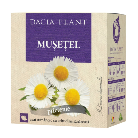 Ceaiuri - Ceai de mușețel Dacia Plant 50 g