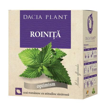 Dieta Si Wellness - Ceai de roiniță Dacia Plant 50 g