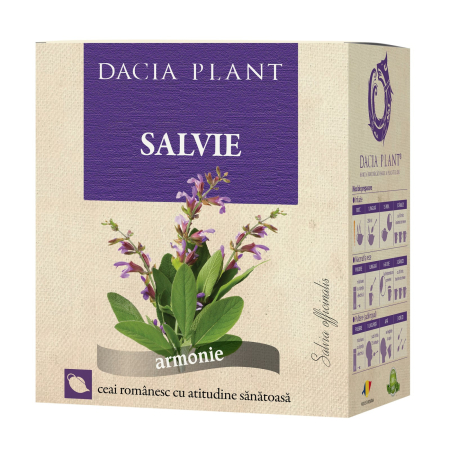 Ceaiuri - Ceai de salvie 50 g Dacia Plant