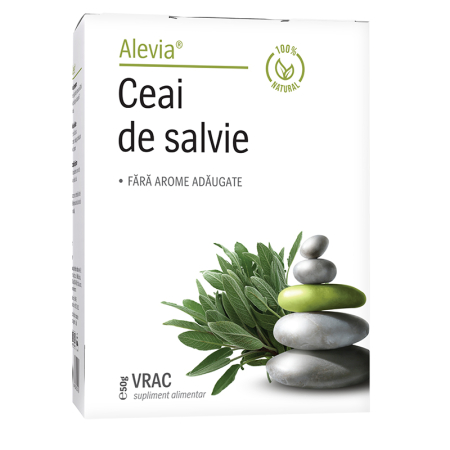 Suplimente alimentare - Ceai de Salvie Vrac 50 g