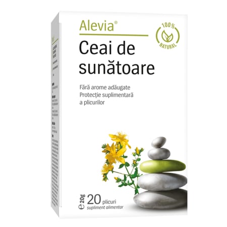 Suplimente alimentare - Ceai de Sunătoare 20 plicuri