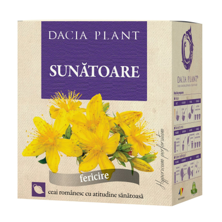 Dieta Si Wellness - Ceai de sunătoare 50 g Dacia Plant