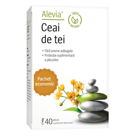 Suplimente alimentare - Ceai de Tei - 40 plicuri