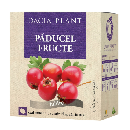 Dieta Si Wellness - Ceai din fructe de păducel 50 g Dacia Plant