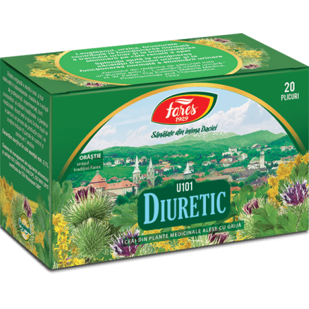 Ceaiuri - Ceai Diuretic Fares 20 plicuri