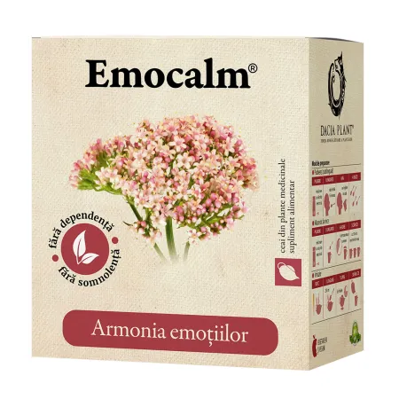 Ceaiuri - Ceai Emocalm Dacia Plant 50 g