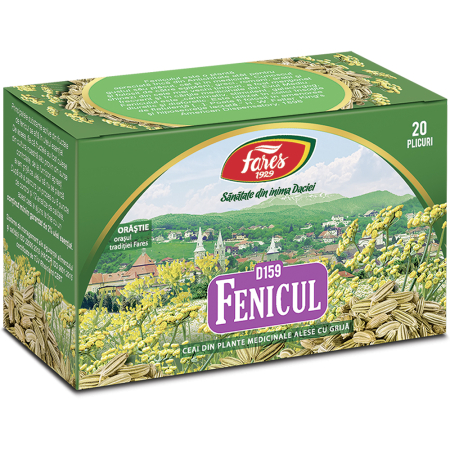 Dieta Si Wellness - Ceai Fenicul Fares 20 plicuri