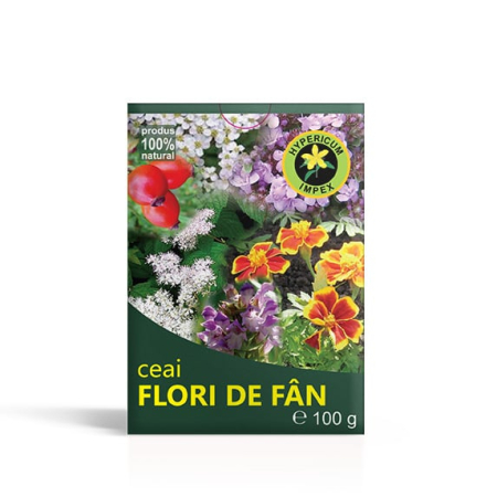Ceaiuri - Ceai Flori De Fan 100 g Hypericum Impex