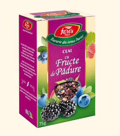 Dieta Si Wellness - Ceai Fructe de Pădure Fares 75 g