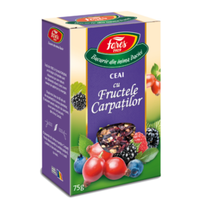 Ceaiuri - Ceai Fructele Carpaților Fares 75 g
