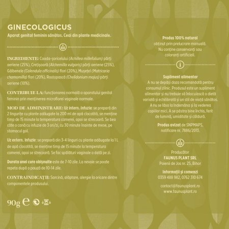 Ceai Ginecologicus 90g [5]
