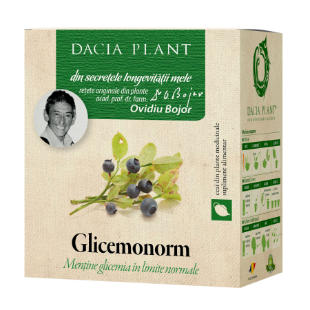 Dieta Si Wellness - Ceai Glicemonorm 50 g Dacia Plant