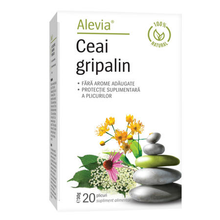 Suplimente alimentare - Ceai Gripalin 20 plicuri