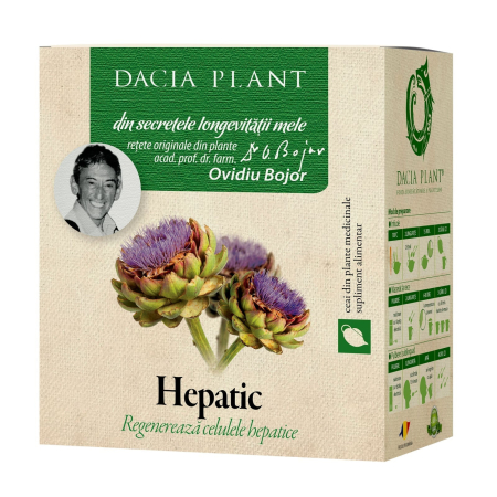 Ceaiuri - Ceai Hepatic Dacia Plant 50 g