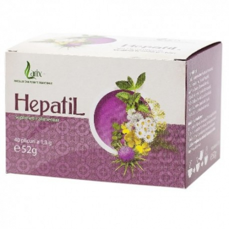 PRODUSE - Ceai HepatiL, 40 plicuri