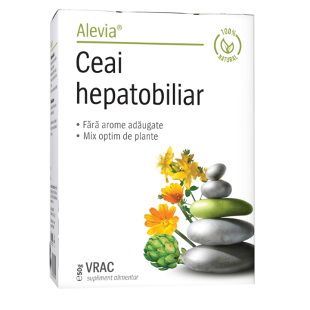 Suplimente alimentare - Ceai Hepatobiliar Vrac 50 g