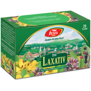 Ceaiuri - Ceai Laxativ D50 Fares 20 plicuri