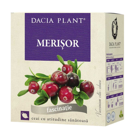 Dieta si wellness - Ceai Merisor X 50G - Dacia Plant