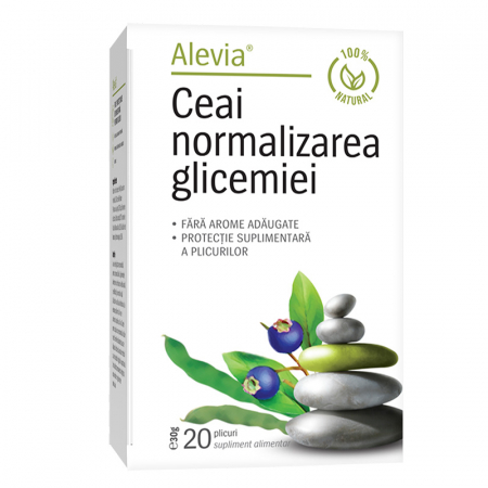 Oferte și reduceri - Ceai normalizarea glicemiei, 20 plicuri