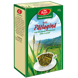 Dieta Si Wellness - Ceai Pătlagină 50 g Fares