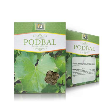 Dieta Si Wellness - Ceai Podbal Frunze 50 g Stef Mar