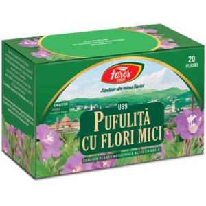Dieta Si Wellness - Ceai Pufuliță cu flori mici Fares 20 plicuri