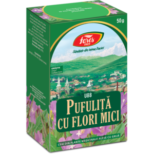 Dieta Si Wellness - Ceai Pufuliță cu flori mici Fares 50 g