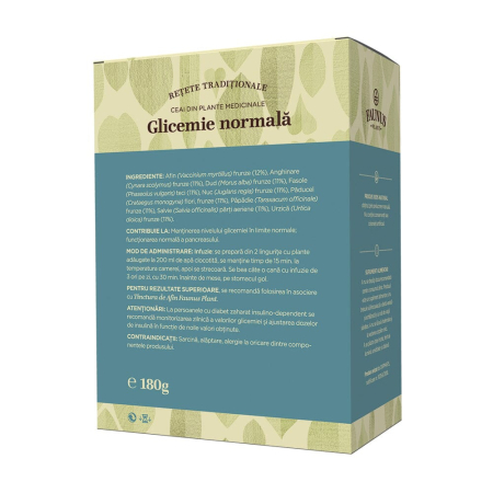 Ceai -Rețete Tradiționale- Glicemie Normala 180g [2]