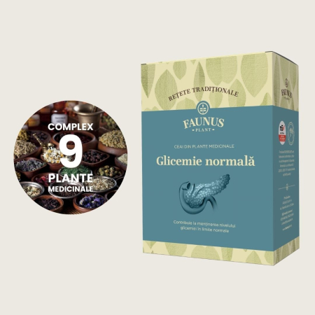 Ceai -Rețete Tradiționale- Glicemie Normala 180g [3]
