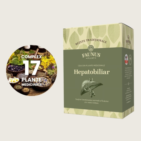 Ceai -Rețete Tradiționale- Hepatobiliar 180g [3]