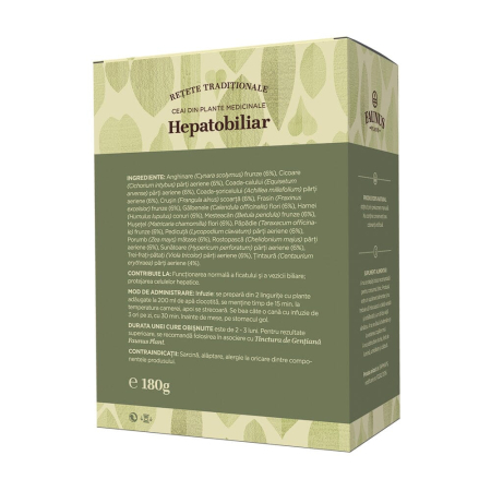 Ceai -Rețete Tradiționale- Hepatobiliar 180g [2]