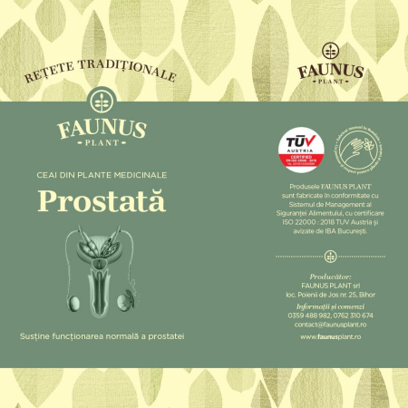 Ceai -Rețete Tradiționale- Prostata 180g [6]