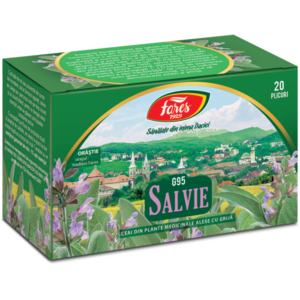 Dieta Si Wellness - Ceai Salvie Fares 20 plicuri