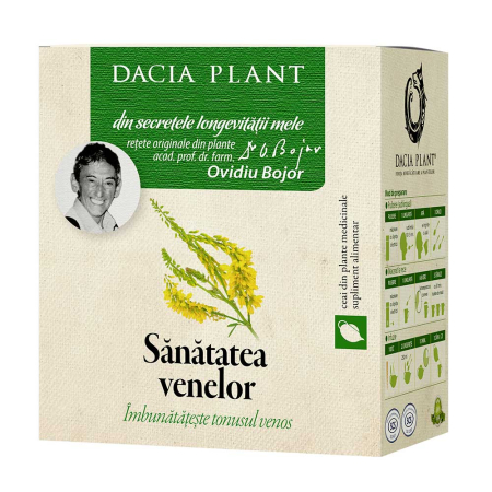 Dieta Si Wellness - Ceai Sanatatea Venelor 50 g Dacia Plant